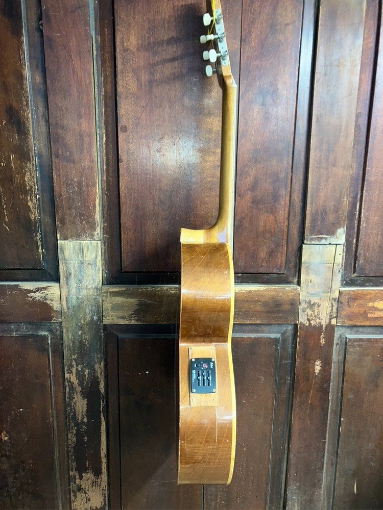 Chehueque Artesanos All Solid Mahogany Classical Nylon String Acoustic Guitar