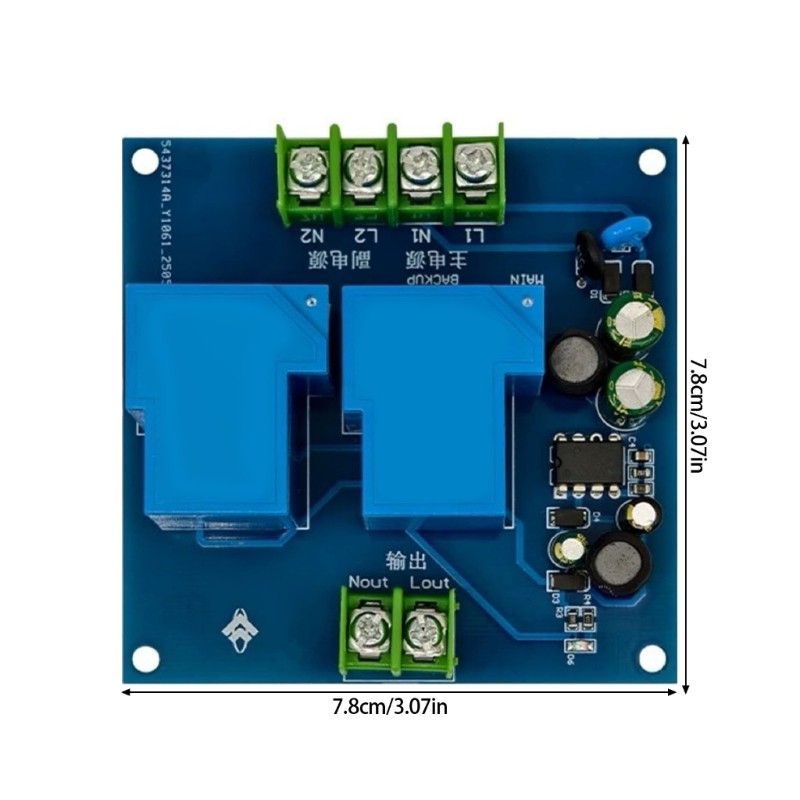 220V 30A Automatic Power Switcher Double Supply Backup Easy Installation Design