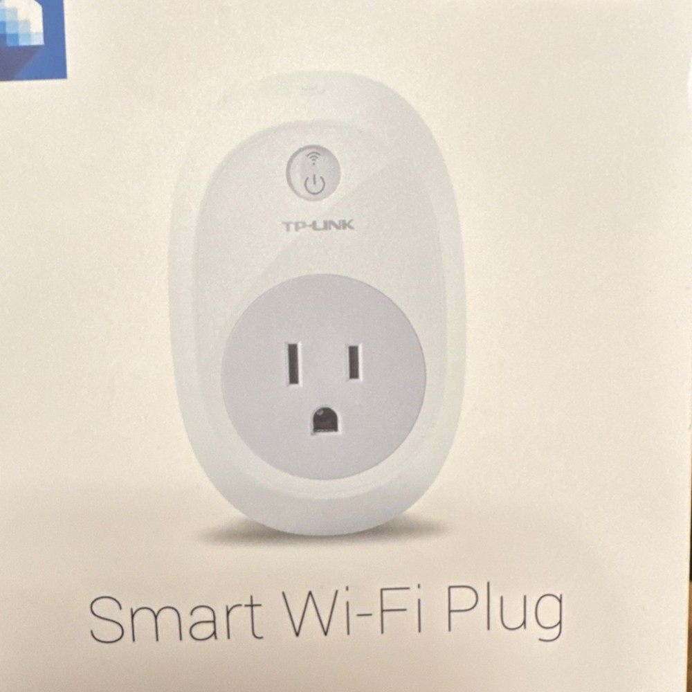 TP-LINK Smart Wi-Fi Plug Type B White Smart Socket 1 Outlet Plastic Smart Plug