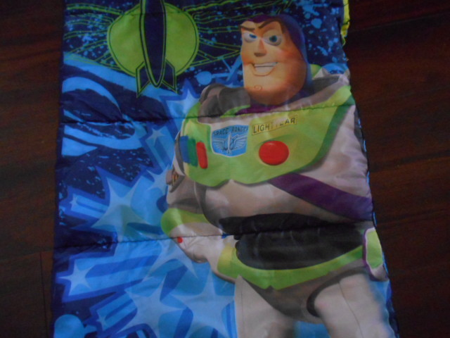 Disney Pixar Buzz Lightyear Sleeping Bag Very Good Condition