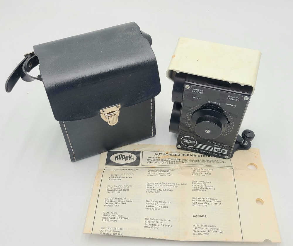 Vintage Hoppy Split Image Transit Model G2 Case Target Original Box Instructions