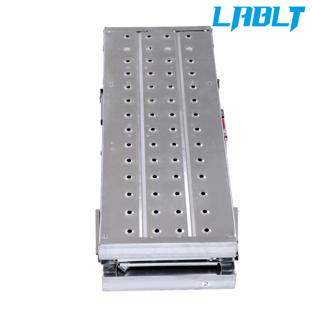 LABLT Portable Folding Scaffolding Platform Work Bench Scaffold Step Ladder 1.6M