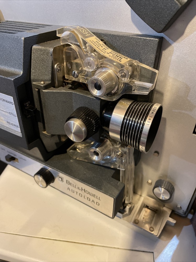 BELL & HOWELL 357B Super 8mm Autoload Projector Cleaned Tested & Works