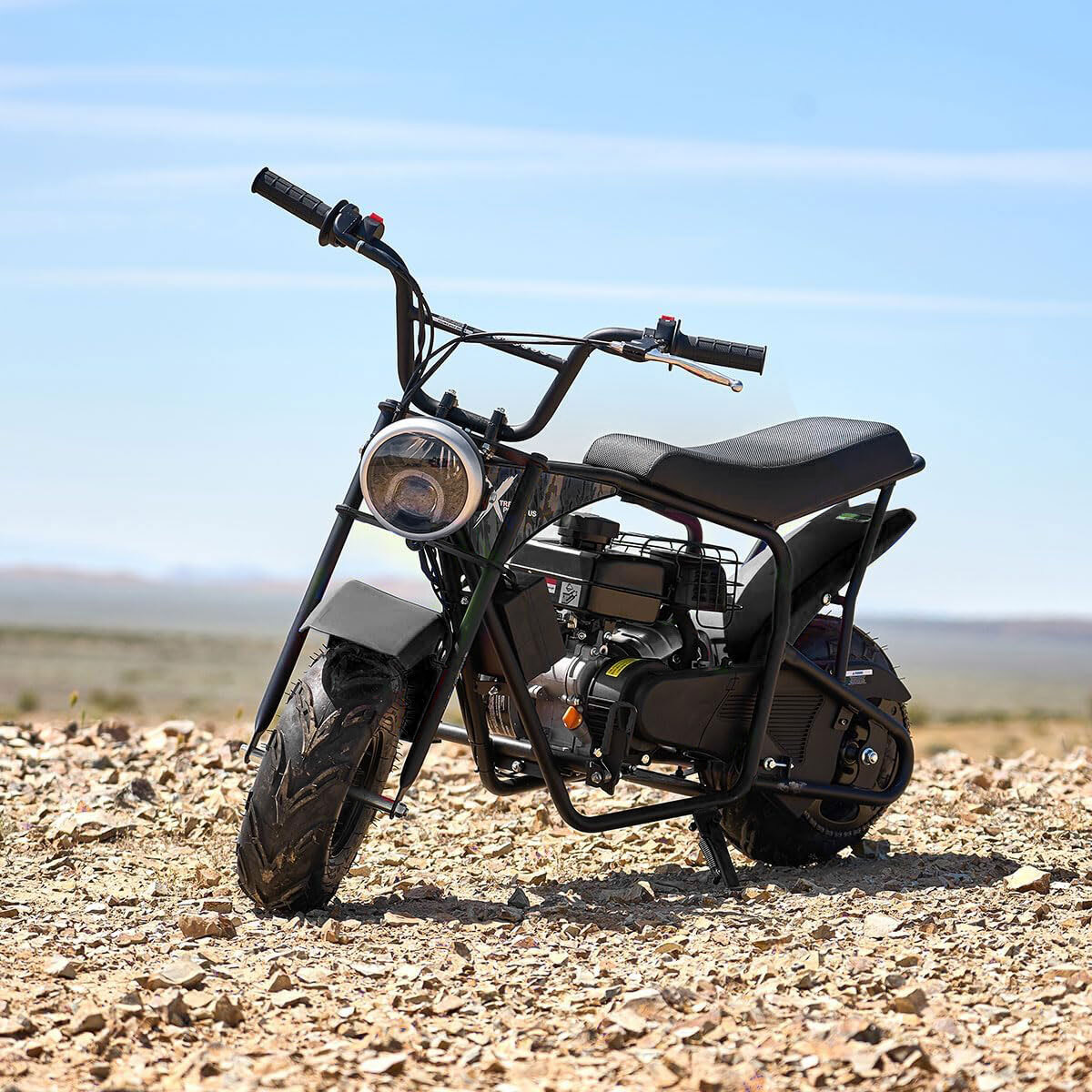 XtremepowerUS 99cc 3.5HP Mini Dirt Bike Gas-Powered 4 Stroke Pocket Bike Pit