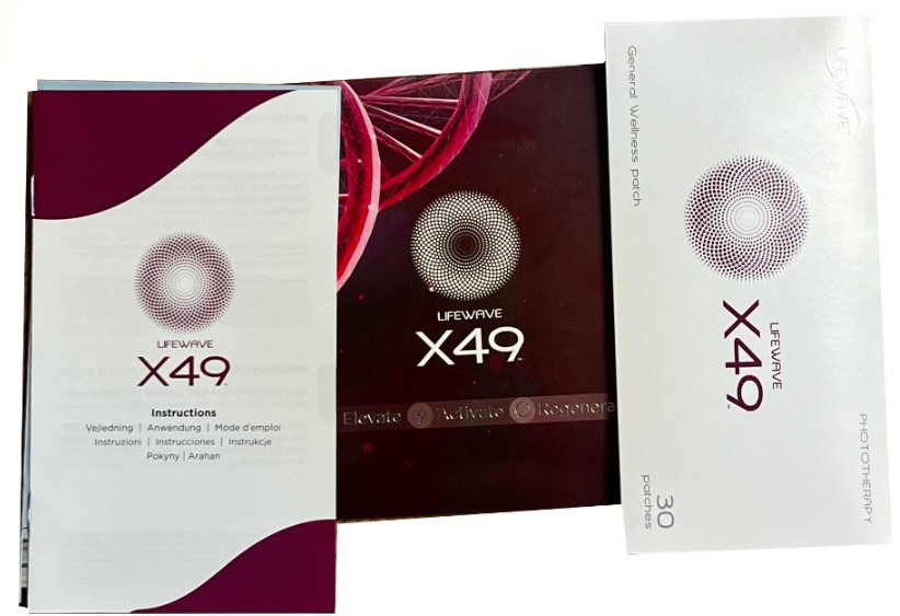 LifeWave X49 Stem Cell booster 30 Patches 04/27