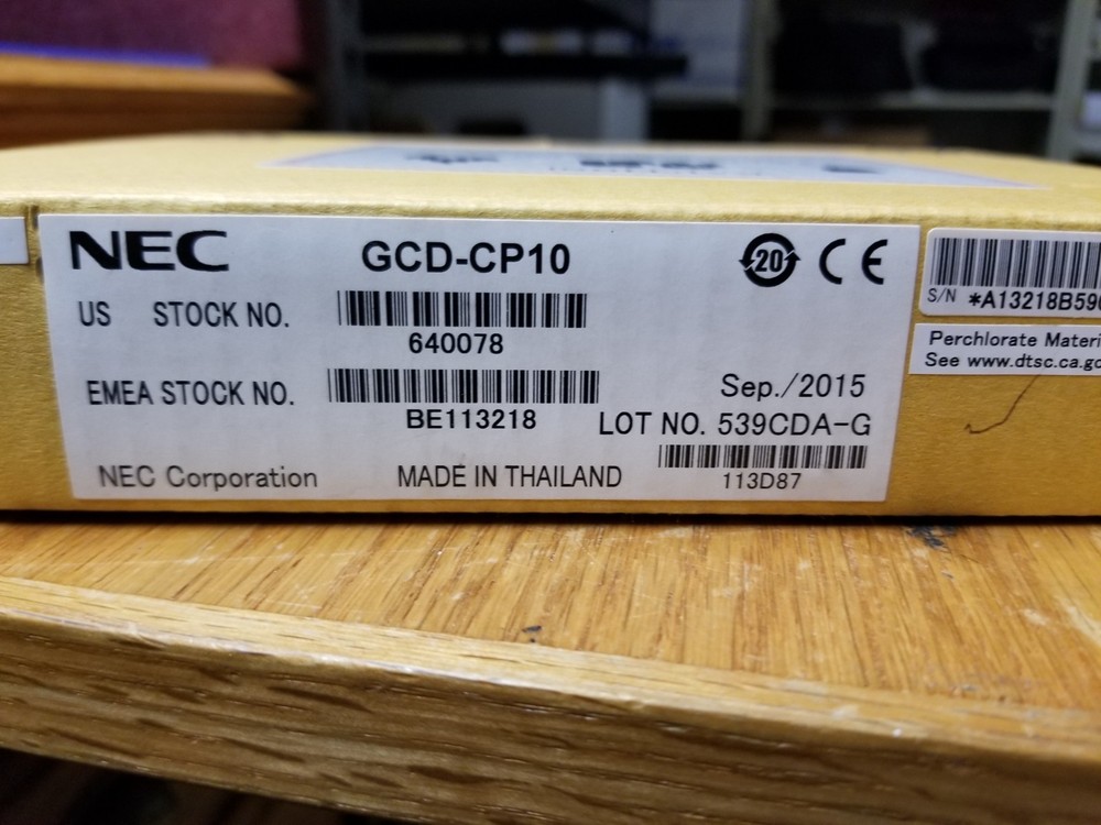 NEC GCD-CP10 MAIN PROCESSOR BLADE CARD