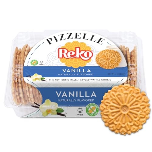 Reko Vanilla Pizzelle - 1 Pack
