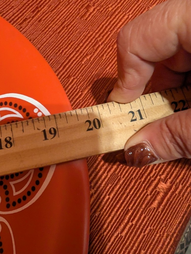 Bandana Patterned Platter