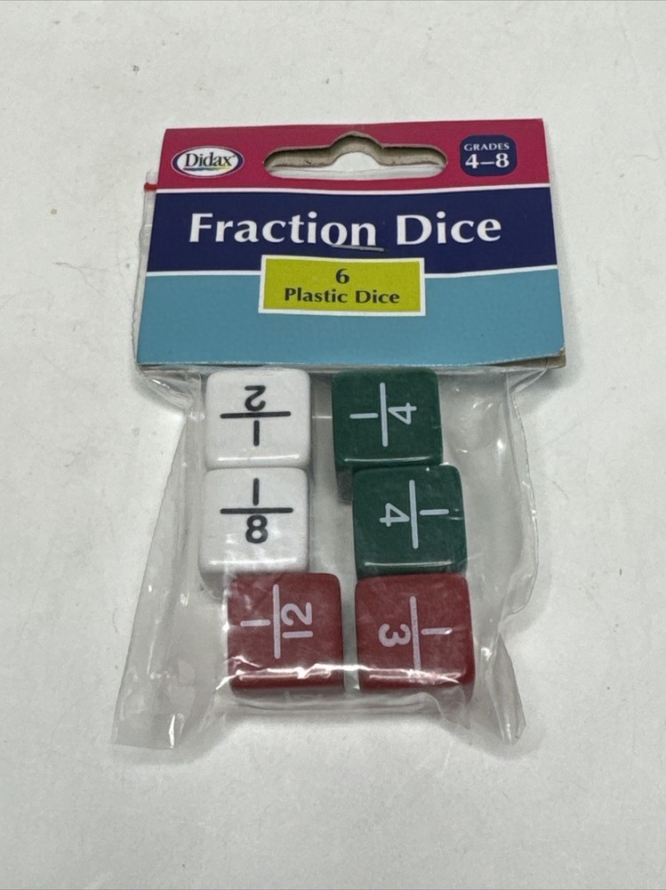 Didax Fraction Dice