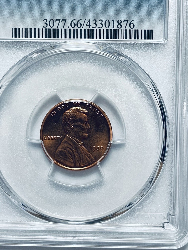 1989 Lincoln Memorial Reverse Cent PCGS MS66RD