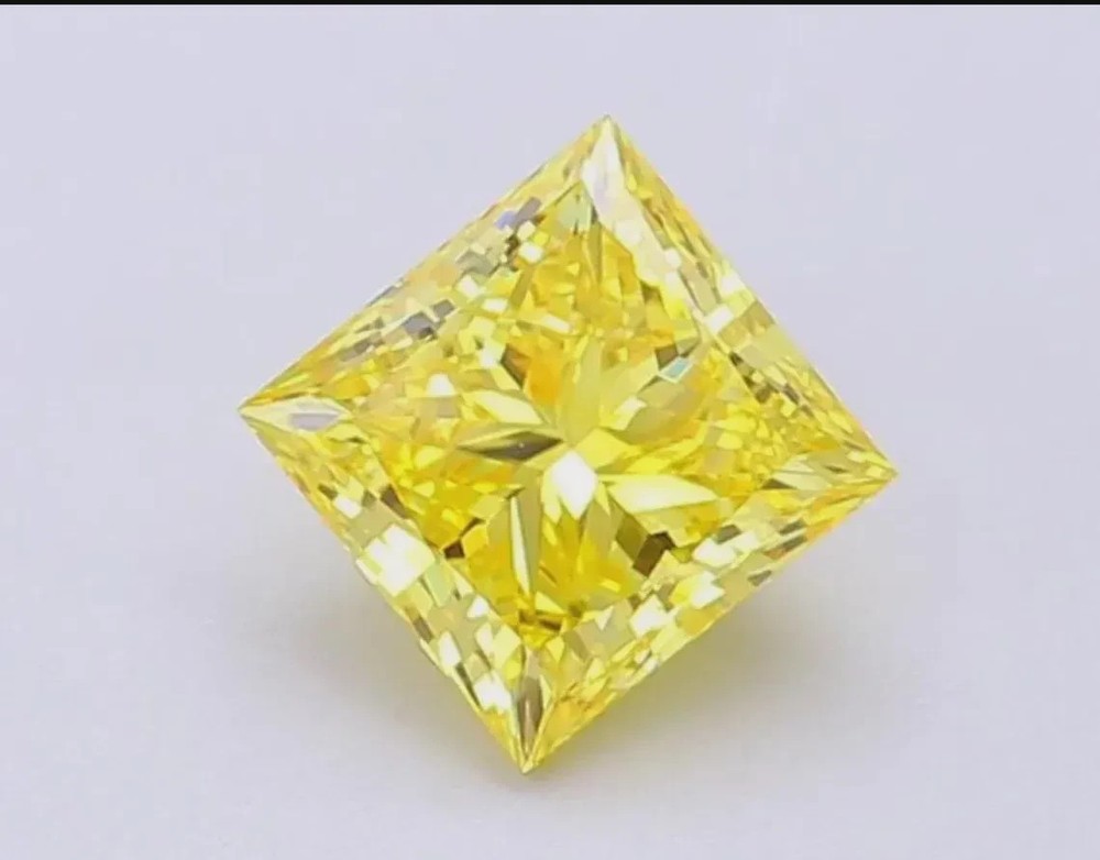 Princess Cut Lab Created Diamond IGI