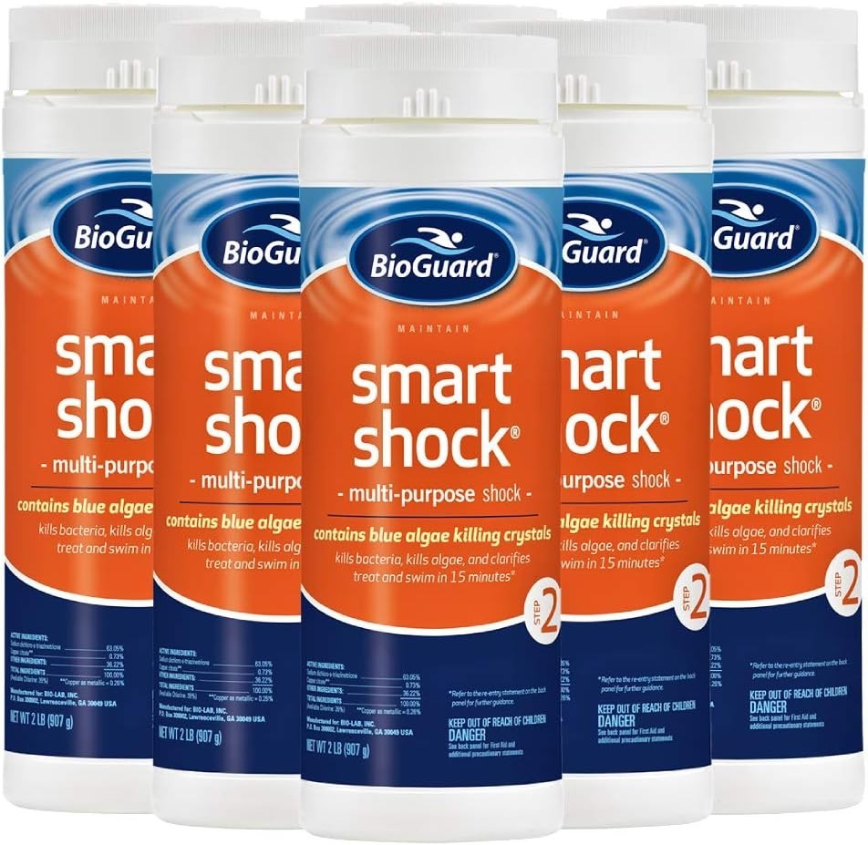 BioGuard Smart Shock Multi-Purpose Pool Shock (2 lb) ( 6 Pack )