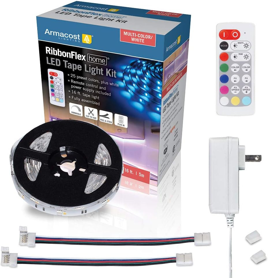 423501 Multi-Color + White LED Tape Light Kit