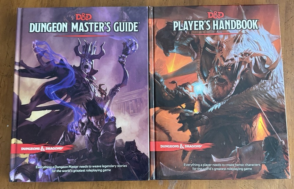 Dungeon Master Guide And Players Handbook Bundle New