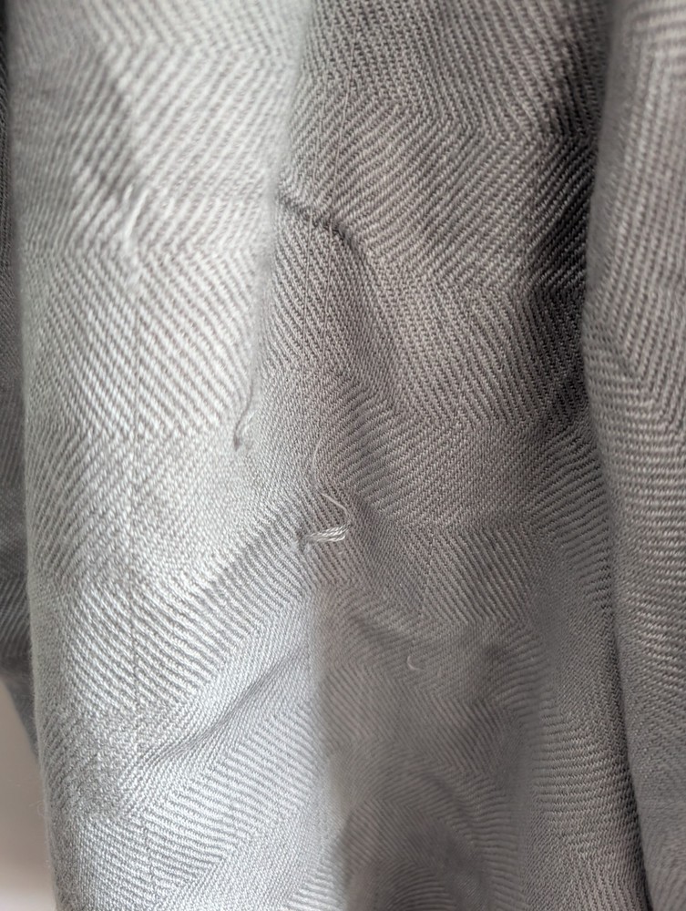 BMW Throw Blanket Gray Logo