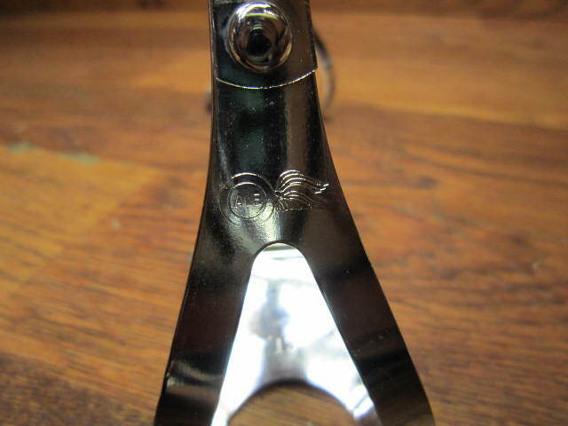 NOS ALE CT TOE CLIPS - CHROME