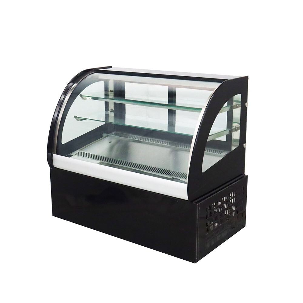 1 PC 35"Countertop Refrigerated Cake Showcase Bakery Cabinet w/Moisture Function