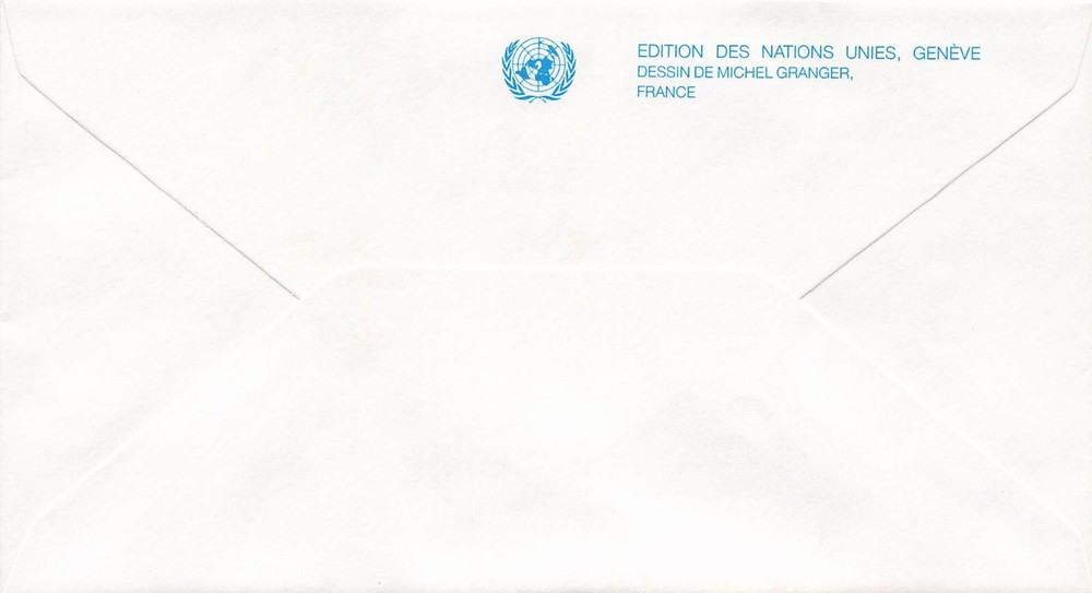 United Nations Geneva 184-185 FDC Plate Block Set AIDS