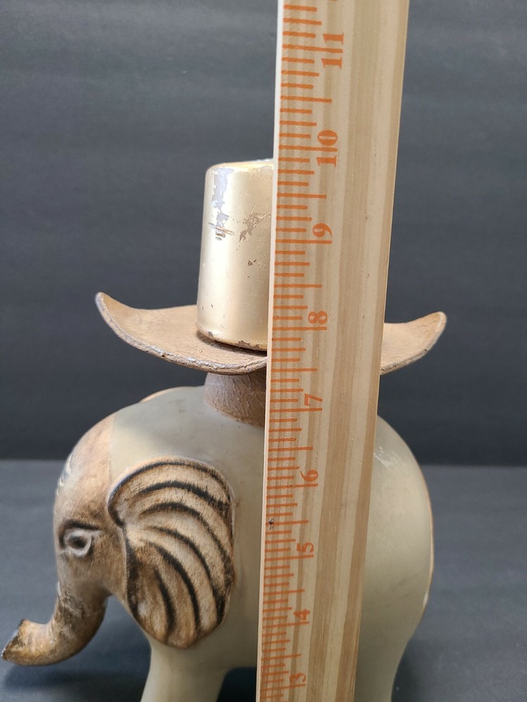 African Elephant Candle Holder