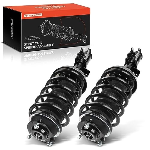 Front Pair (2) Complete Strut & Coil Spring Assembly Compatible with Saab 9-5