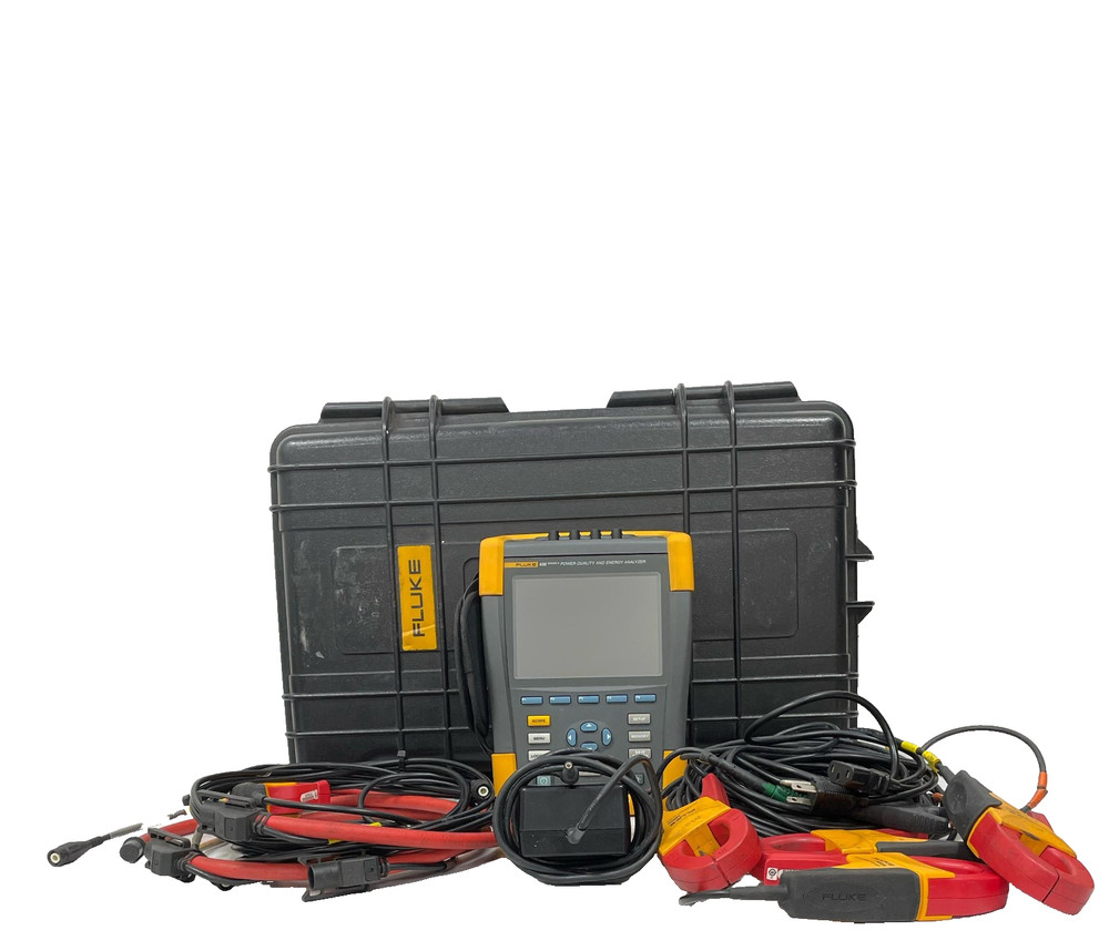 Fluke 435 Series II 2 Three Phase Power Quality Analyzer Meter w/ Harmonics