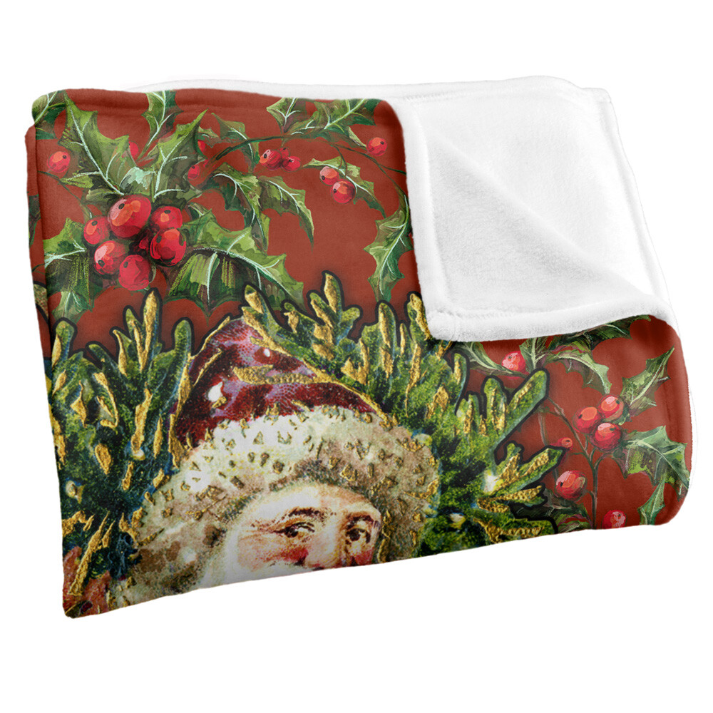 Classic Santa Silky Touch Super Soft Throw Blanket
