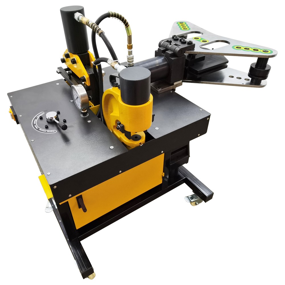 Electric Hydraulic Busbar Processing Machine Copper Iron Cutter Bender Puncher