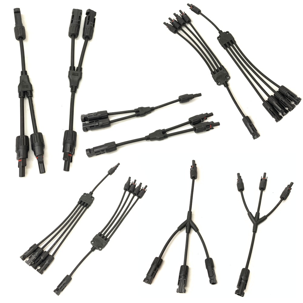 Solar Connector Distributor Socket for Panel Adapter Cable with