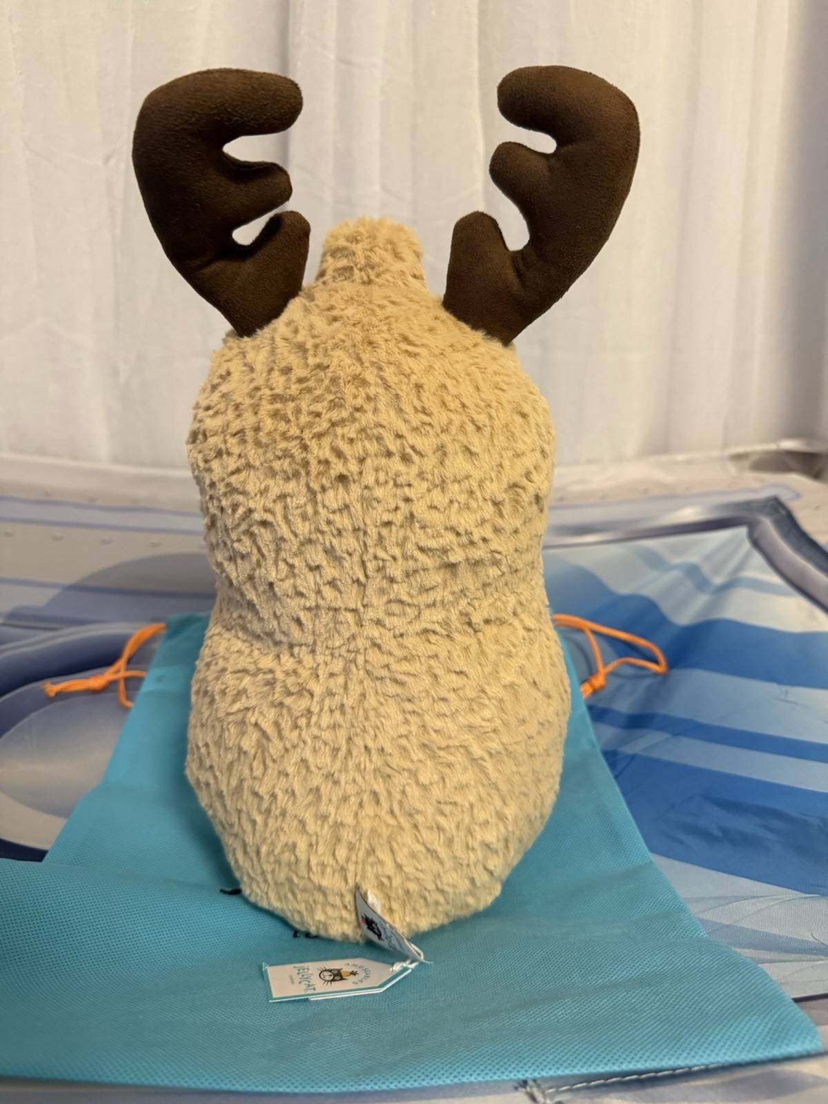 Authentic Jellycat Amuseables Peanut Reindeer LARGE - BNWT - US Seller