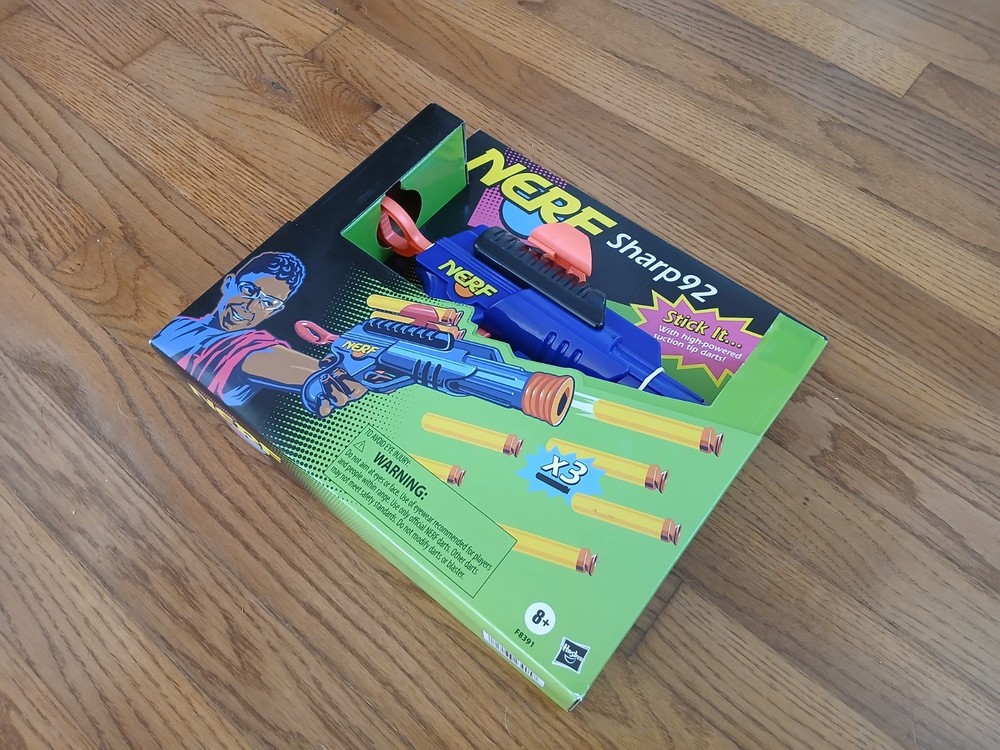 Nerf Sharp92 Retro Homage Blaster SEALED