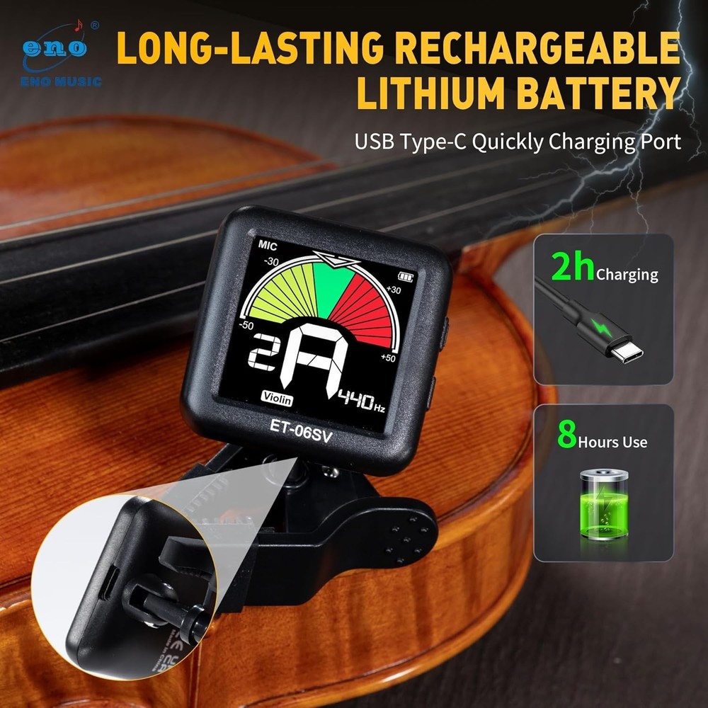 Rechargeable Type-C Quick Charge Easy Control Big LCD Display Easy Reading Cl...