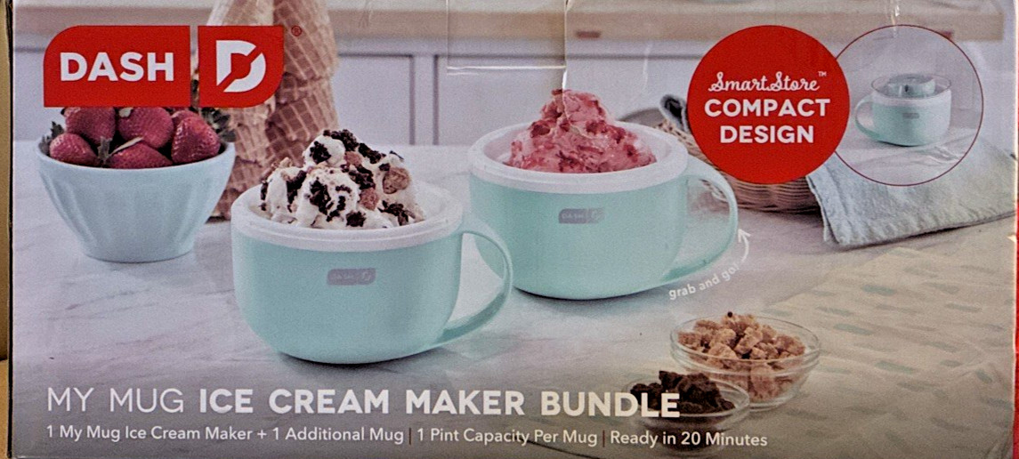 My Mug Ice Cream Maker Bundle – Open Box – Never Used – Original Packaging