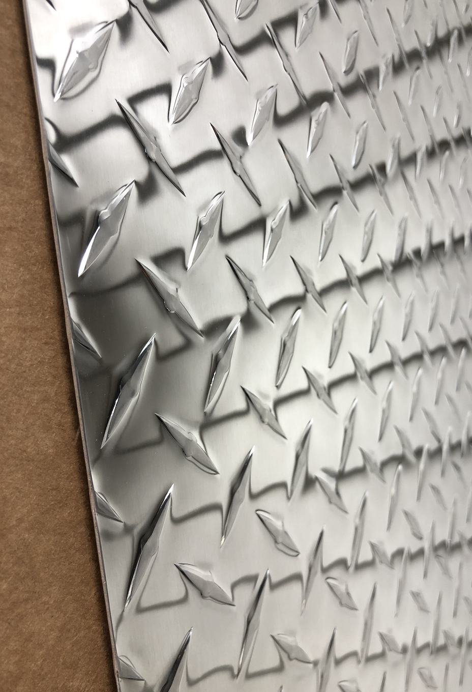 24" x 48" Diamond Plate Aluminum .045" Thick - 18 Gauge (1.15mm)