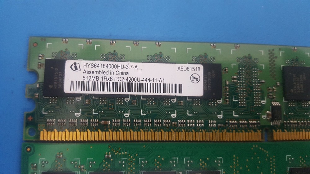 Memory Module, RAM, 240 pin, 512MB, 3 Pcs