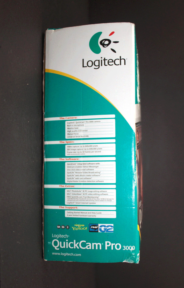 Logitech QuickCam Pro 3000 Web Cam