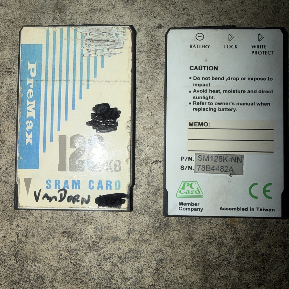 Van Dorn/ Demag- Pathfinders/ 1990s Memory Cards Set