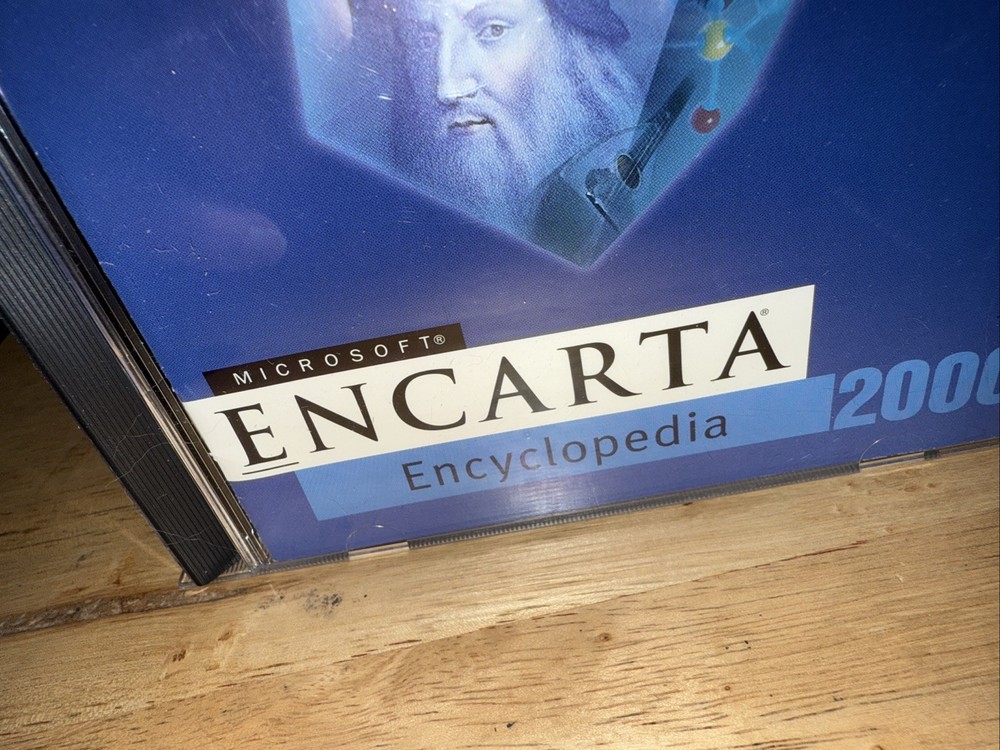 Microsoft Encarta Encyclopedia 2000 CD for PC