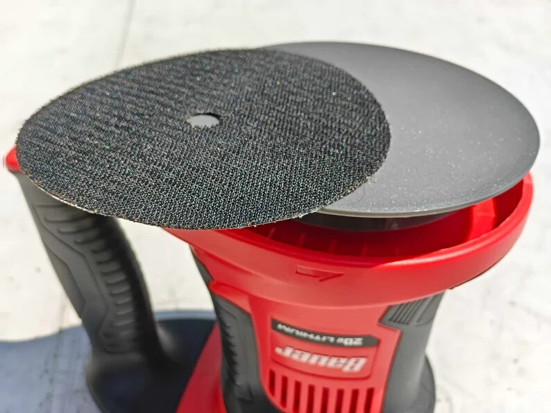 Hook & Loop Base for Harbor Freight BAUER 20V Cordless 6" Polish Buffer 19102C-B