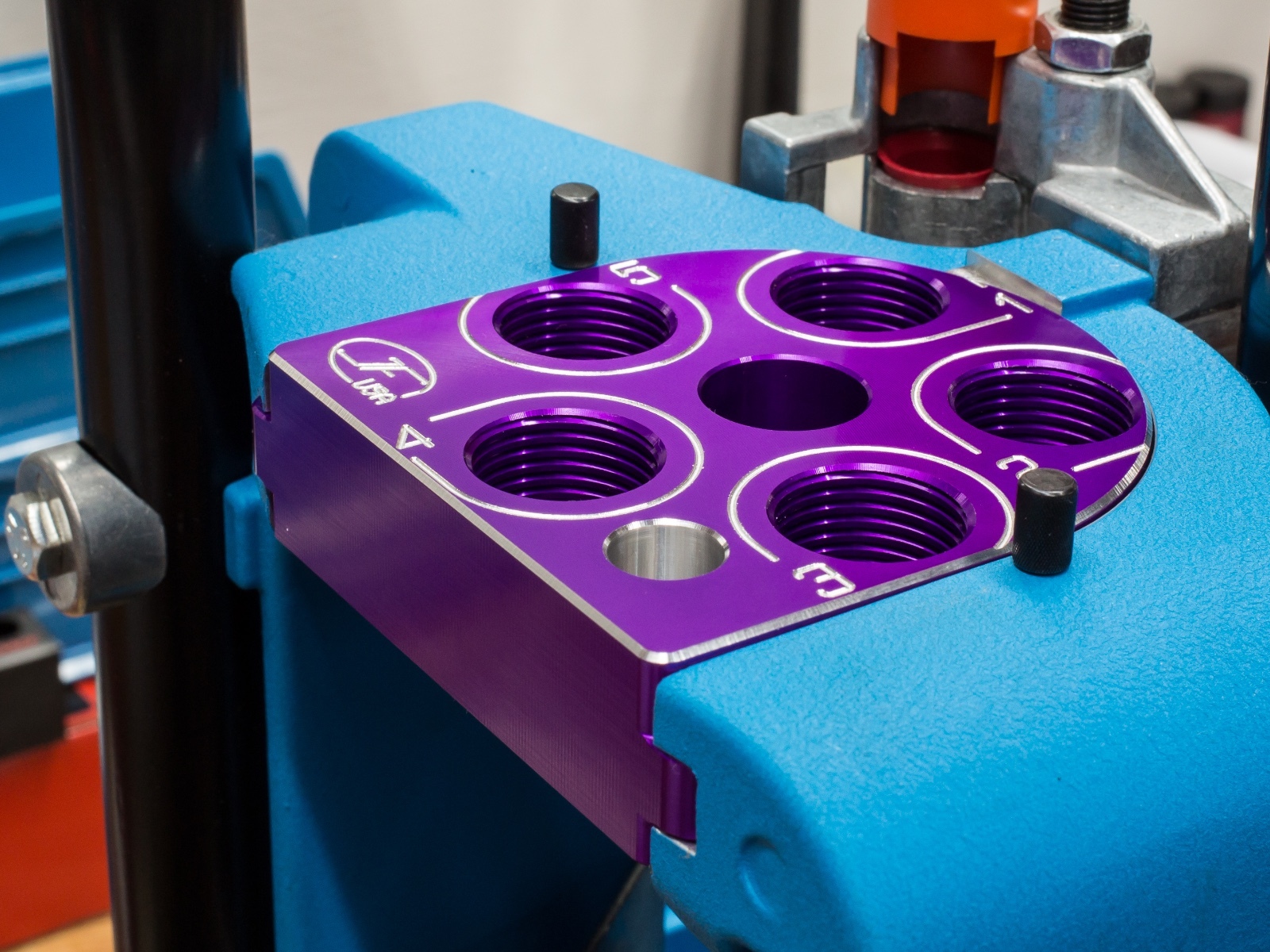 Dillon Precision XL650 - 750 Style tool head Billet Aluminum CNC USAMadeToolhead