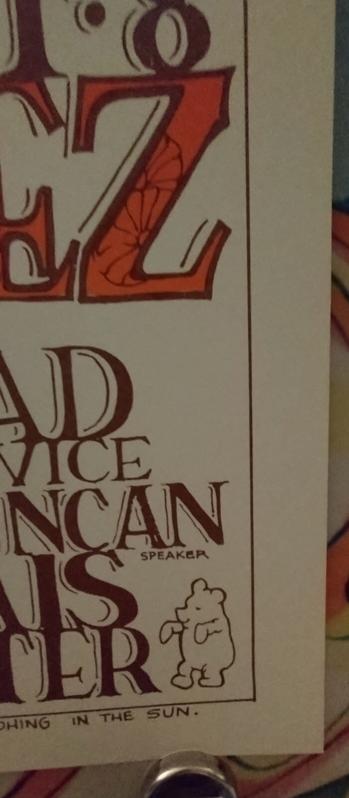 Grateful Dead Joan Baez Stanley Mouse Peace 1966 Vintage Poster