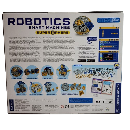 Thames & Kosmos Robotics Smart Machines Super Sphere Stem Experiment Kit