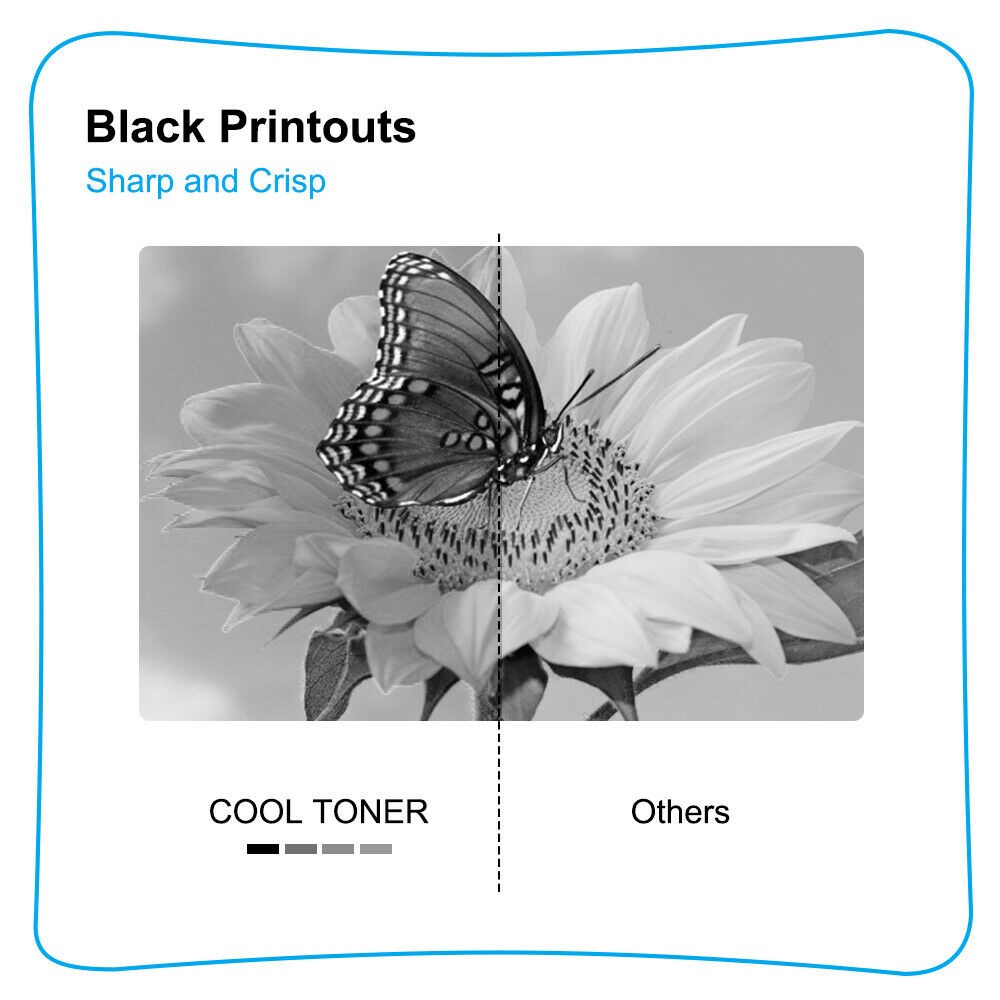 1PK CF258A 58A Toner Cartridge For HP LaserJet Pro M404n M404dn M404dw With Chip