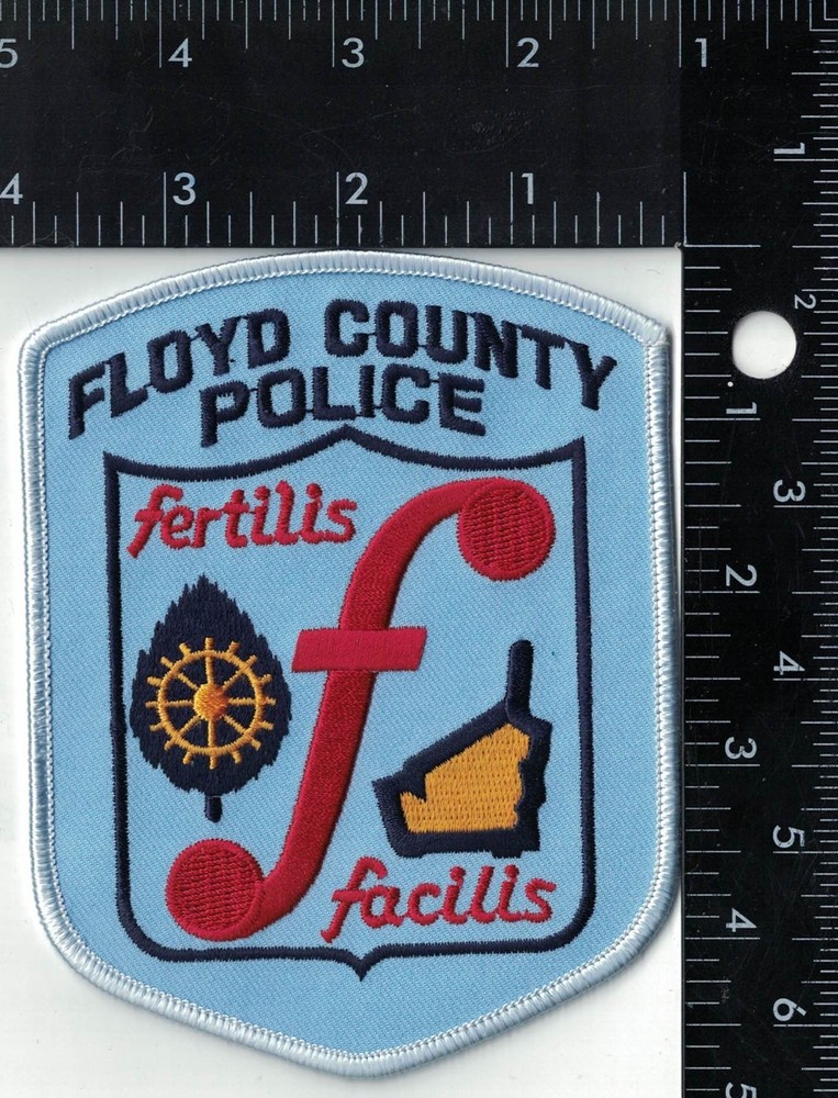 Floyd County Police Patch Georgia GA
