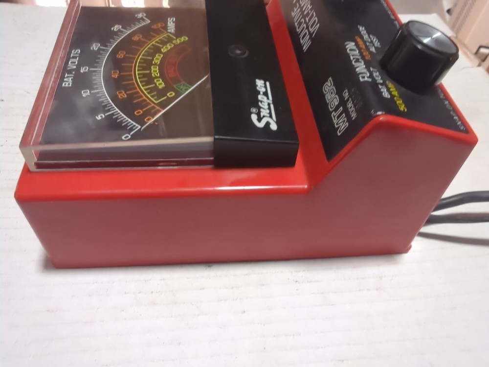 Vintage Snap-On Inductive Volt-Amp Meter MT 952, UNTESTED