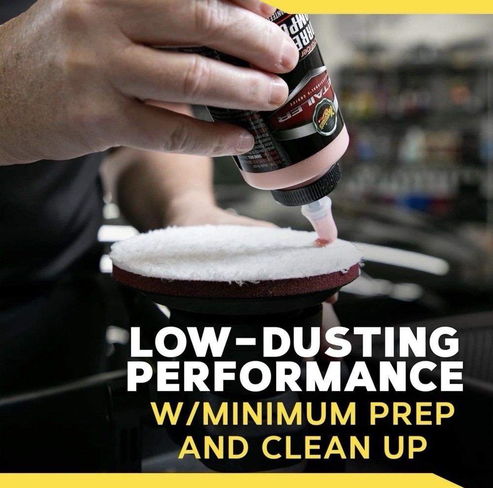 Meguiars DMC6 DA Microfiber Cutting Disc 6", Microfiber Pads - 2 Pack -Brand New