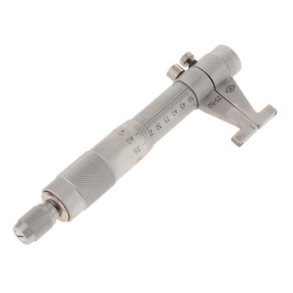 Inside Micrometer Internal Caliper Precision Metric Measuring Tool 25-50mm