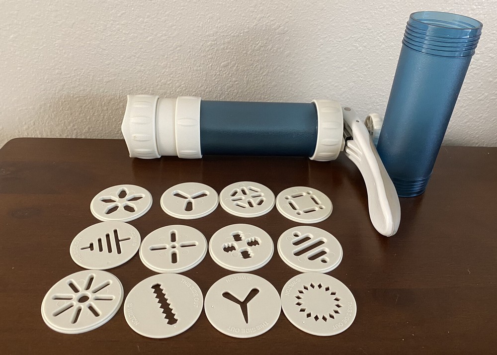 Wilton Blue Cookie Max  Cookie Press Unboxed