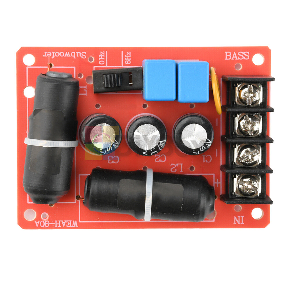 200W Solderless HighPower Speaker Subwoofer Crossover DIY Speaker Divider Module