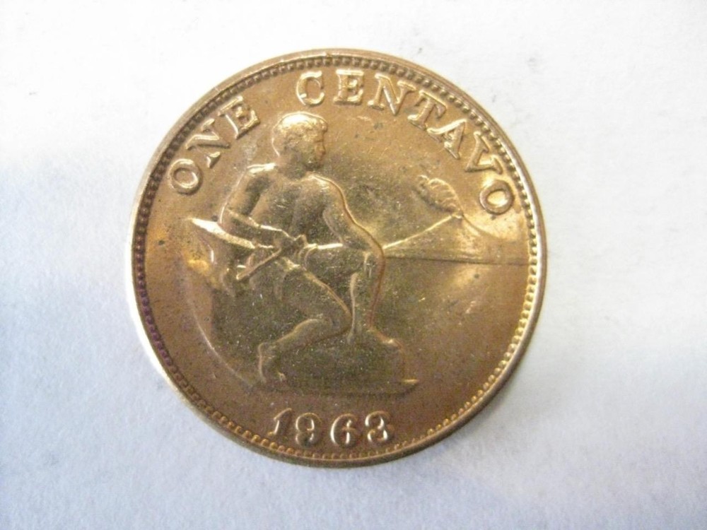 Philippines Centavo 1963  BU