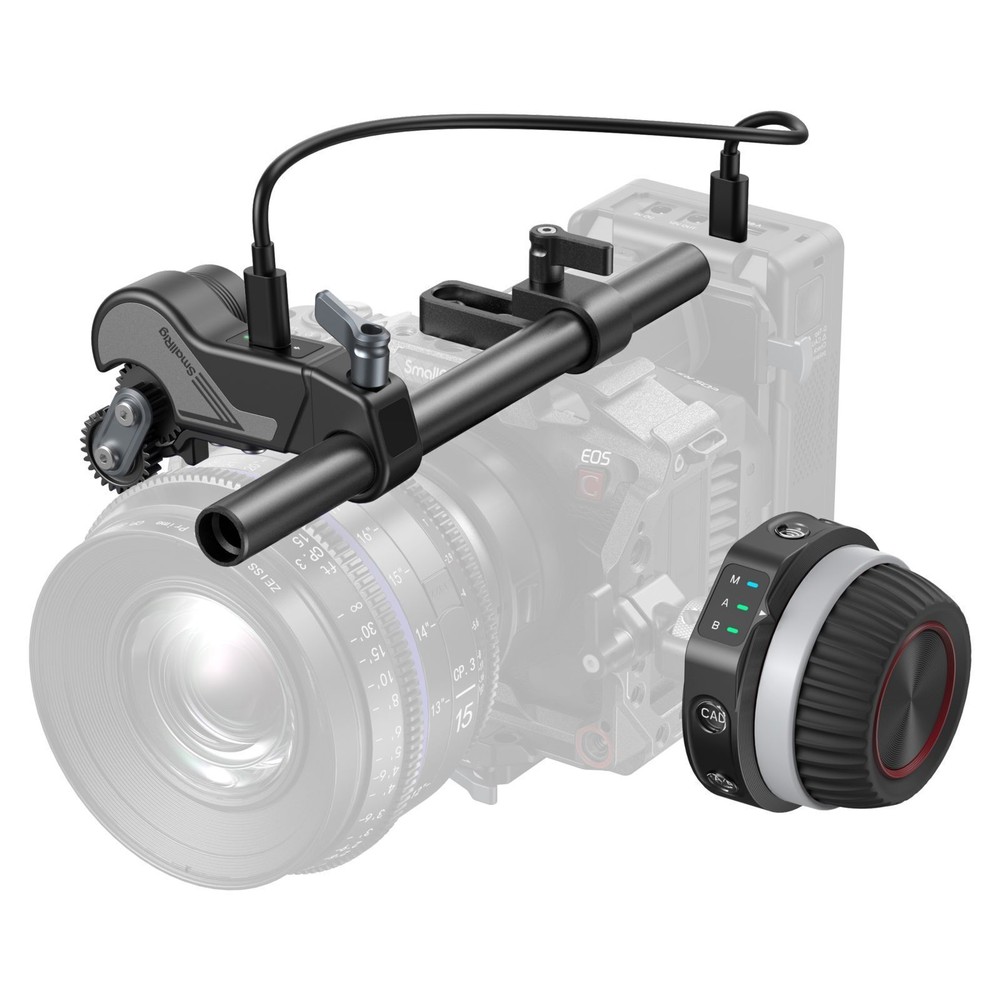 SmallRig Wireless Follow Focus System Kit Lite Handwheel Motor Controller Lens